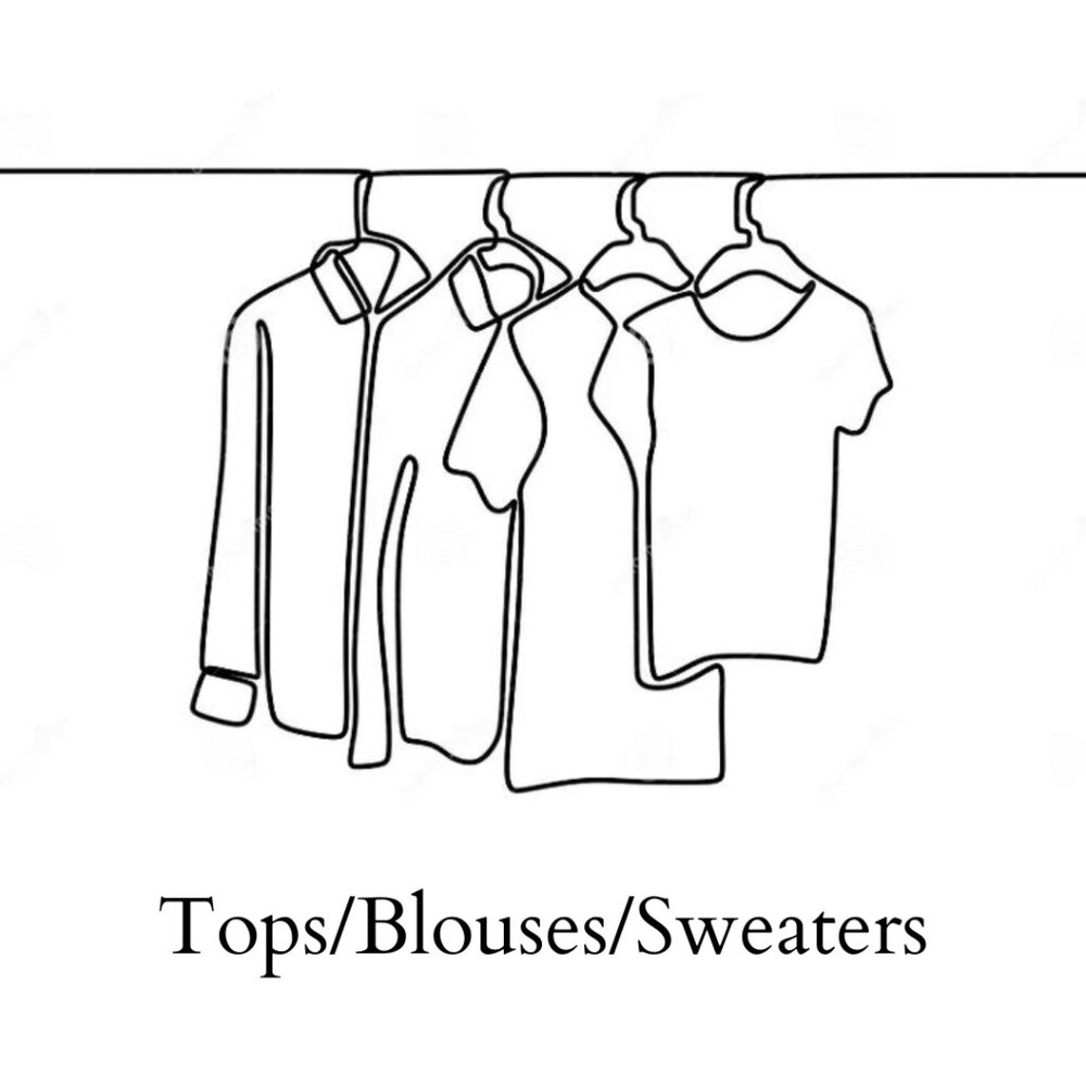 TOPS/SWEATER/T-SHIRTS/BLOUSES